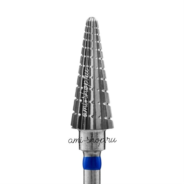 Фреза твердосплавная синяя тайфун  Елочка , 6 мм 00078205 - фото 25549