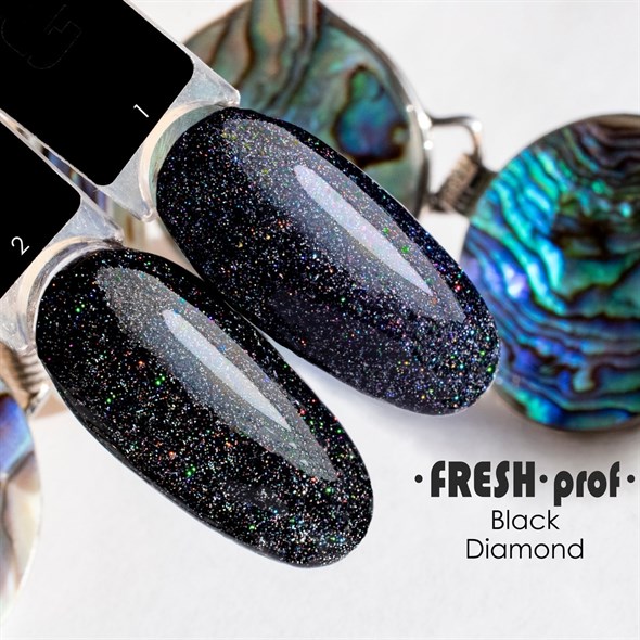 Гель-лак Fresh prof Black Diamond № 01, 8 мл - фото 29084