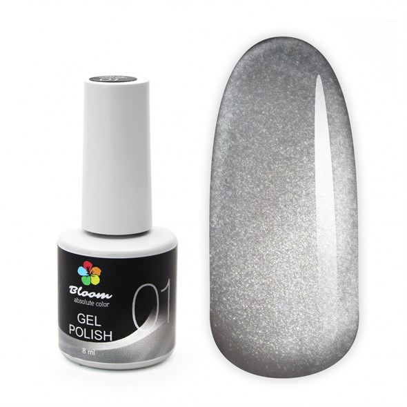 Гель-лак Bloom Atlas silk cat 01 8 мл 4673761590491 - фото 37058