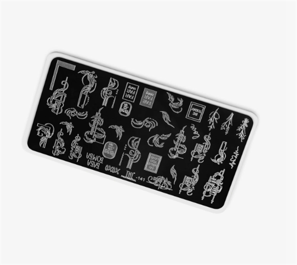 Пластина для стемпинга TNL Premium 141 Be today 1509244 - фото 37349