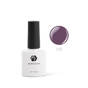 Гель-лак ADRICOCO №125 серовато-фиолетовый (8 мл.) 241248
