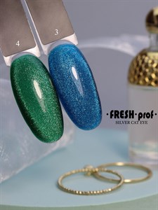 Гель-лак Fresh prof Silver cat eye 04, 8 мл 4603773753348