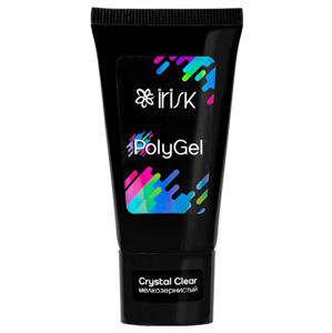 Полигель Irisk PolyGel, 20 Crystal Clear мелкозернистый, 30мл М130-06/20