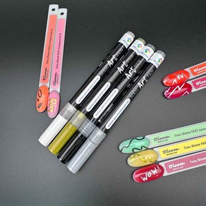 Маркер Bloom для росписи ногтей СЕРЕБРО 4603749278769