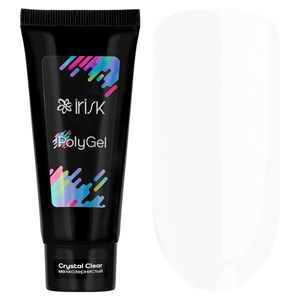 Полигель Irisk PolyGel, 20 Crystal Clear мелкозернистый, 60мл М130-08/20