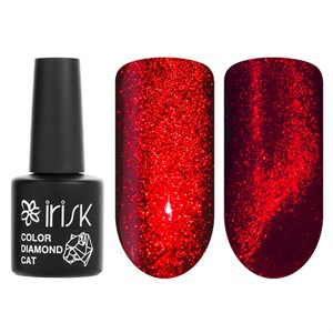Гель-лак Irisk кошачий глаз Color Diamond Cat 035 Ruby Reds, 10гр М155-39/35