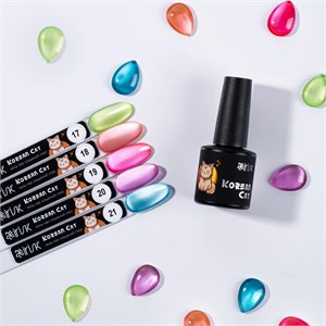 Гель-лак Irisk кошачий глаз Korean Cat 20, 10гр М155-41/20