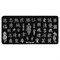 Трафарет для стемпинга металлический, 6x12см IRISK NEW (170 MOUTEEN 040^ W) П557-11/170 - фото 34455