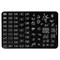 Трафарет для стемпинга металлический, 9,5x14,5см IRISK NEW (036 Chaomao 25) П557-18/36 - фото 34463